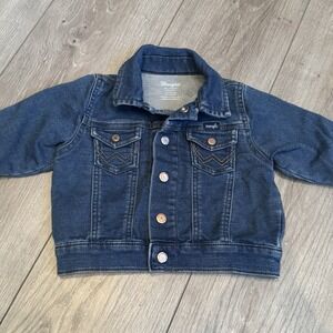 Wrangler‎ Baby Toddler Denim Jean Jacket Sz 18 Months WesternCowboy Baby Clothes